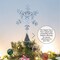 Ornativity Flower Snowflake Tree Topper – Silver Glitter Intricate Designed Floral Snowflake Shaped Ornament with Sparkling Gem Detailed Christmas Star Tree Top Decorations